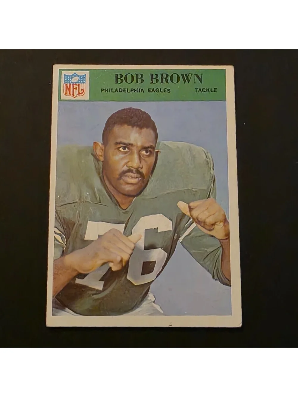1966 Philadelphia - Bob Brown #134 (RC)